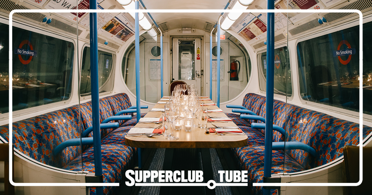 Supperclub.tube, Dine on an old Victoria Line Tube Train
